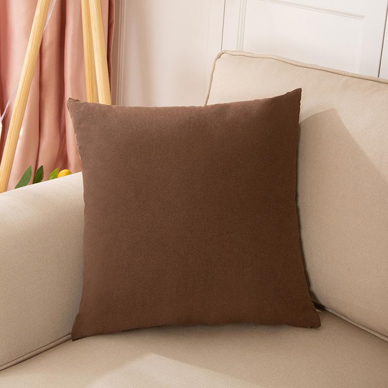 Cotton Pillow Cover Sofa Cushion Bedside Large Waist Pillow Bedside Rectangular Nordic Small Lumbar Support Pillow Pillowcase