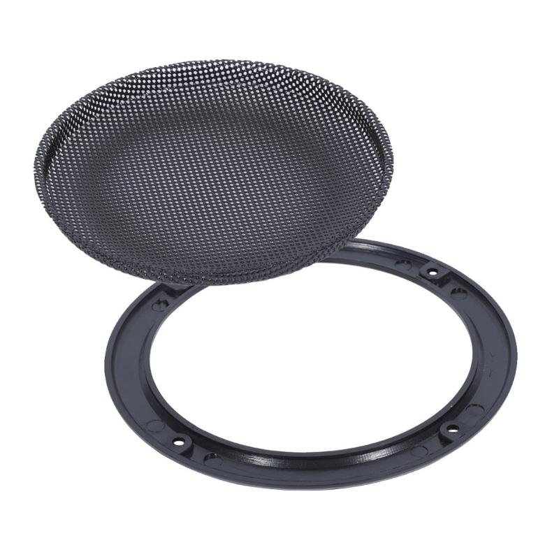 Loudspeaker Grille Speaker Decoration Cover Protective Case for 2-10inch Inches Home Subwoofer Horn Speaker