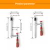 Woodworking Benchtop Clamp Steel Workpiece Holder Tabletop Wood Clamp Woodcraft Table Clamp Upgrades for Carpentry
