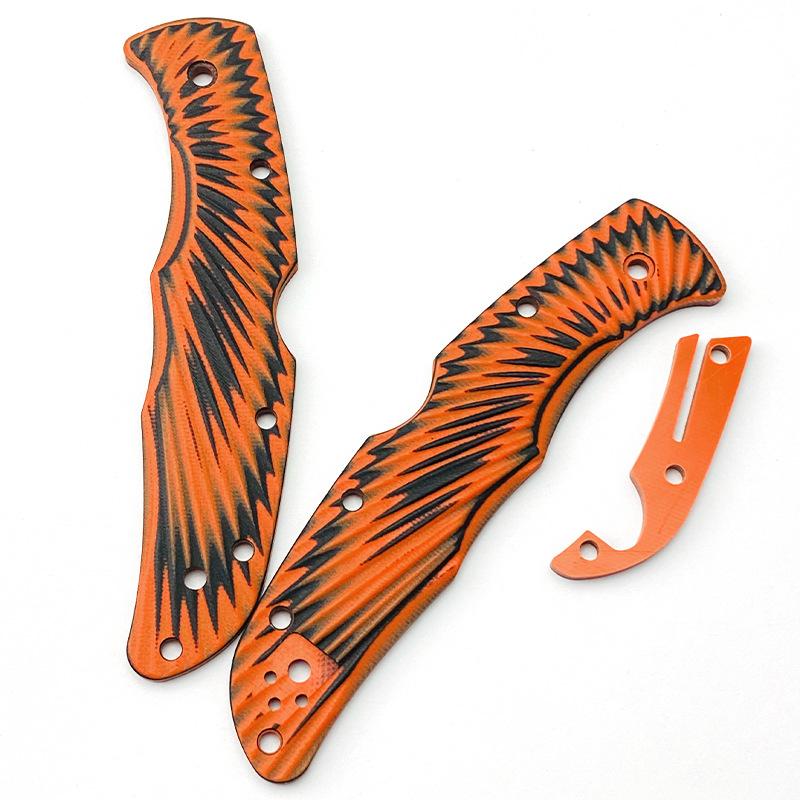 1 Paar Klappmesser G10 Schalen Patches für C10 Endura 4 Endura4 Griffe DIY Machen Griffe Zubehörteile 2 Farben