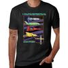 Thunderbirds Machines T-shirt Grote Maten Hippie Kleding Custom Jongens Dierenprint Oversized T-shirt Mannen