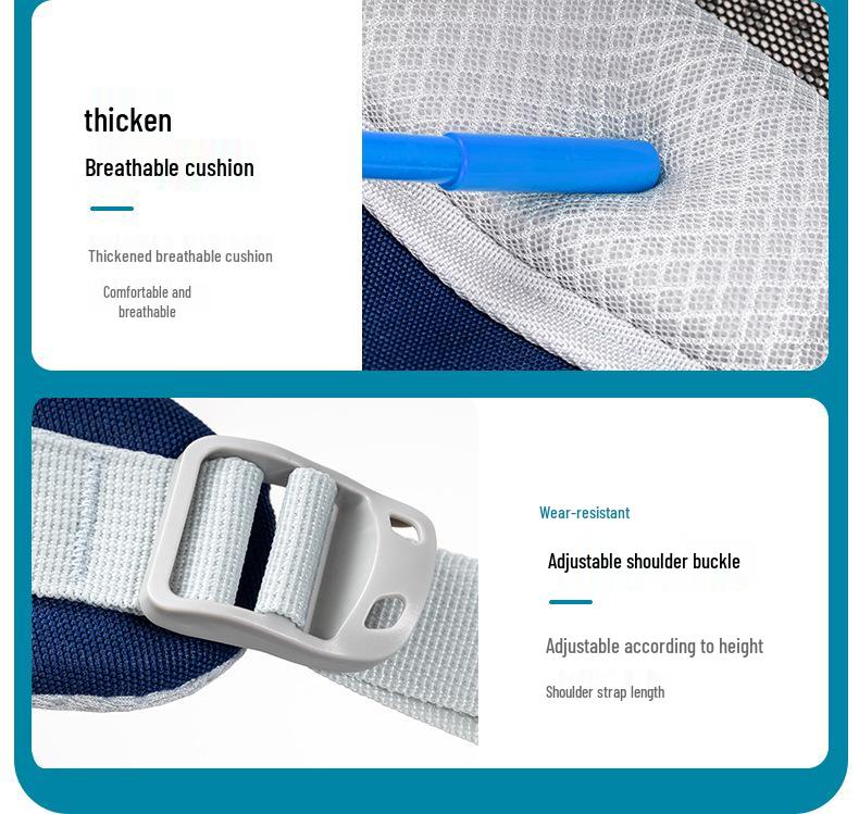 Anti-Fall Lightweight Backpack for Kids - Large Capacity, Grade 1-6