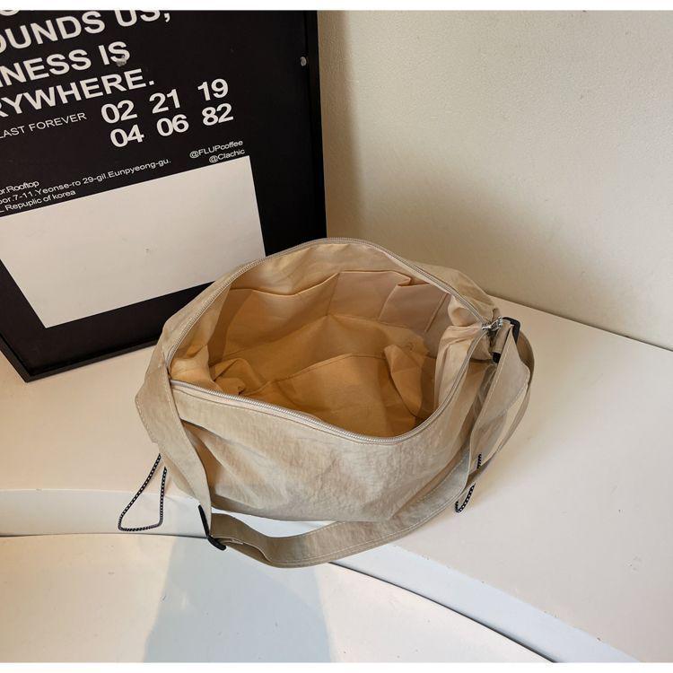 Voděodolná nylonová crossbody taška na knedlíky v japonském stylu - Unisex velkokapacitní taška pro cyklistiku a volný čas