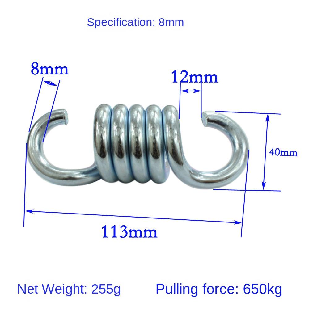 Wiszące Krzesło Jajko Huśtawka Ogrodowa Sprężyny Wielofunkcyjne Sprężyny Wysokiej Jakości Mocny Hak Sprężynowy
