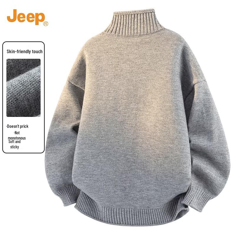Jeep Men's Casual Half-Zip Knit Cardigan