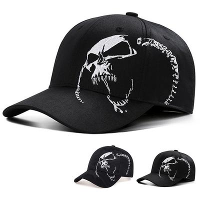 Boné de Beisebol de Algodão de Alta Qualidade Unissex para Uso Externo Bordado de Caveira Snapback Moda Chapéus Esportivos Para Homens e Mulheres Boné Osso Garros