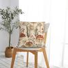 Forest Mushroom Pillowcase Polyester Cushion Cover Gift Retro Cartoon Throw Pillow Case Cover Car Square 4040cm