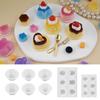 Cute Heart Star Animals Pudding Silicone Molds Epoxy Resin Casting Mold Craft Earrings Pendant Mold DIY Keychain Jewelry