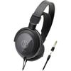 Audio-Technica ATH-AVC300 Headphones, Wired, 3m Cable, 6.3mm Standard/3.5mm Mini Connectors, Black