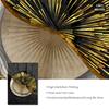 Geometric Golden Black Line Wall Art Poster and Print Modern Abstract Canvas Painting Wall Pictures for Living Room Home Decor