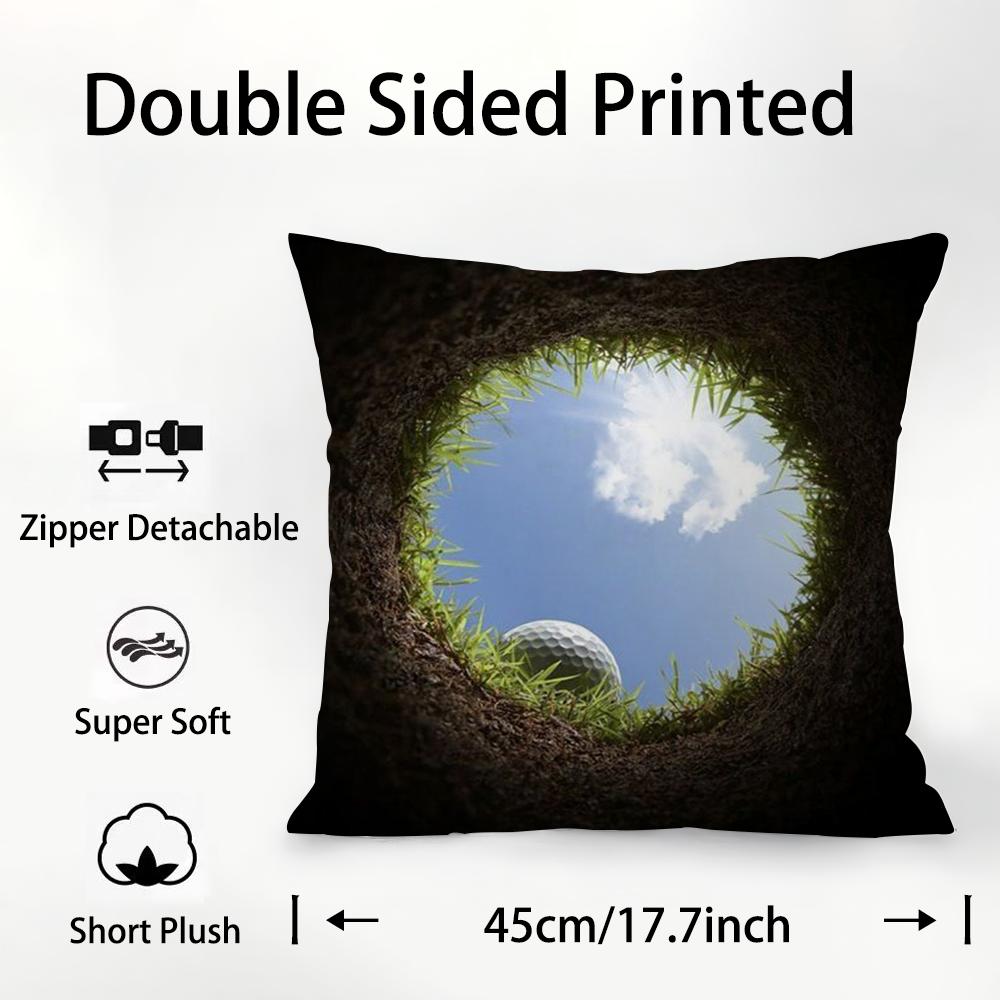 Golf Sports T-TitleistS Pillow Case Plush Fabric Soft Double Sided Print Sofa Cushion Cover Throw Pillow Covers