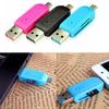 2 In 1 Card Reader Universal USB OTG Micro USB TF SD Card