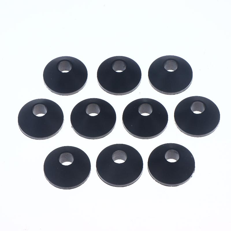 NEW 10Pcs Conical Toilet Bolt Rubber Washer Beveled Gasket Washers Leakproof Washers Toilet Seats Screws Replacement Part