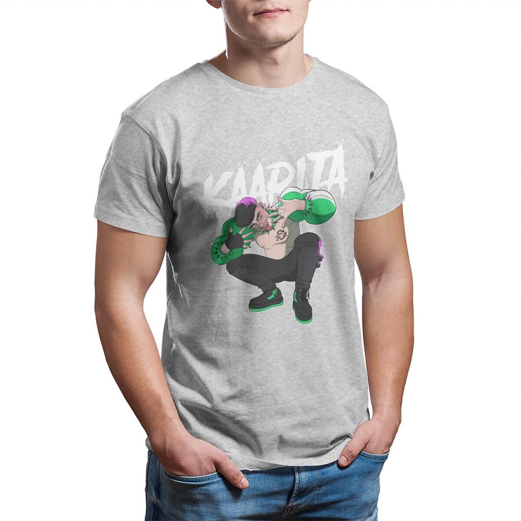 Kaarija Eurovision Cha Cha Cha Men's T Shirt  Leisure Tee Shirt Short Sleeve Crew Neck T-Shirt Cotton Classic Clothes