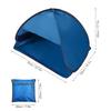 Portable Sun Shelter Outdoor Mini Sunbathing Head Tent Windproof Sand Proof Canopy Headrest Pops Up Beach Sun Shade Tents