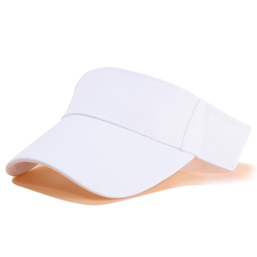 Unisex Hat, Running Sports Sun Hat, Monochrome Empty Top Hat