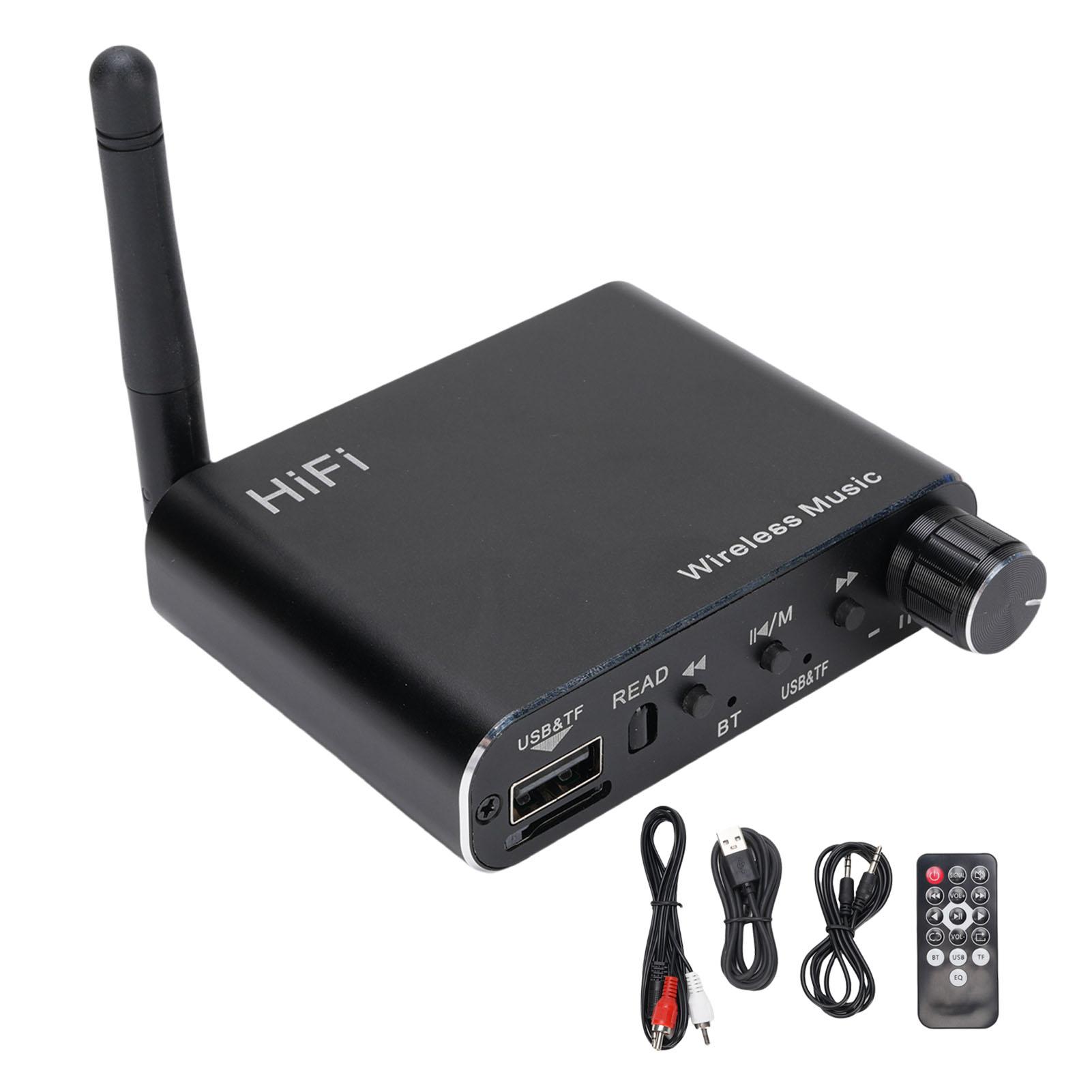 

Wireless Sound Receiver Bluetooth 5.4 Adapter Low Latency for Old Stereo Speakers Wired Speakers Hom