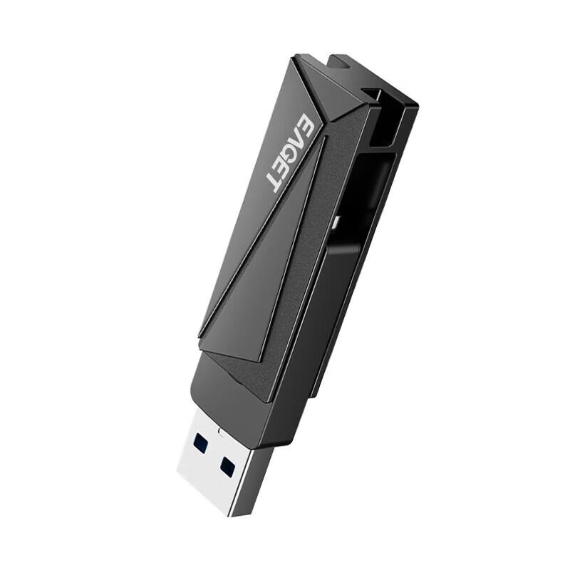 EAGET CF68 Type-C USB 3.2 Dual-Interface Rotatable Metal USB Drive