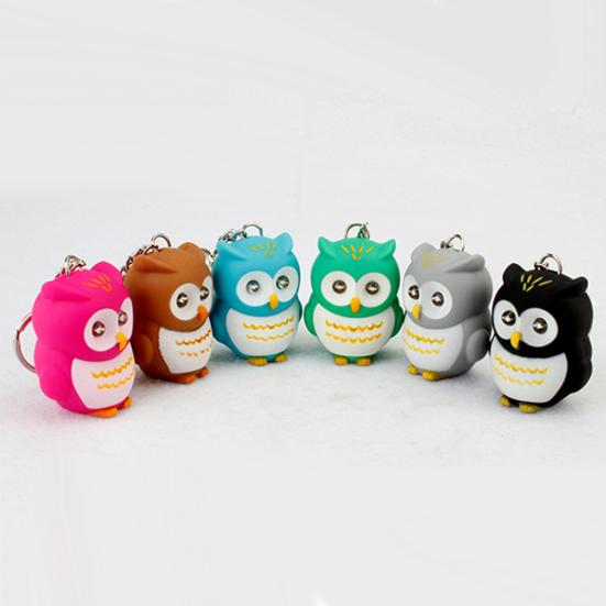 Breloc LED pentru ochi cu sunet Cadou creativ pentru copii de Crăciun