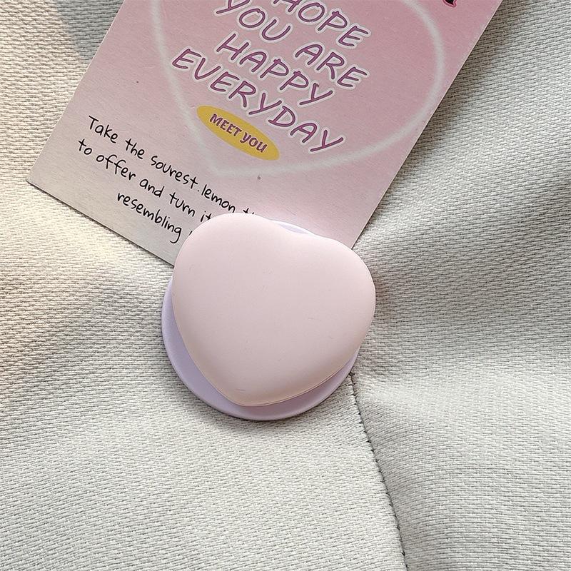 Mobile Phone Airbag Holder Magnetic Suction For Apple Magsafe Ring Simple Love