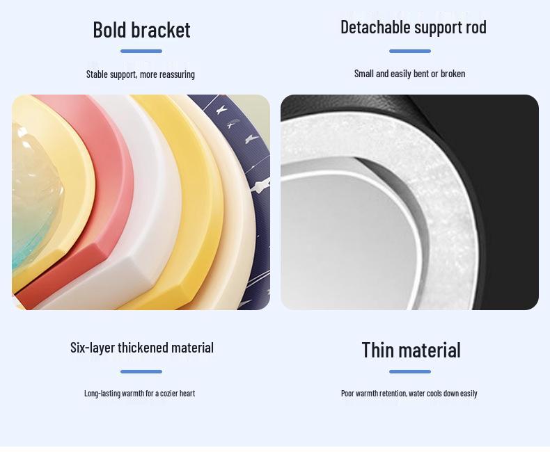 Portable Folding Bathtub for Adults & Children - Full Body Shower Bucket for Autumn/Winter Use