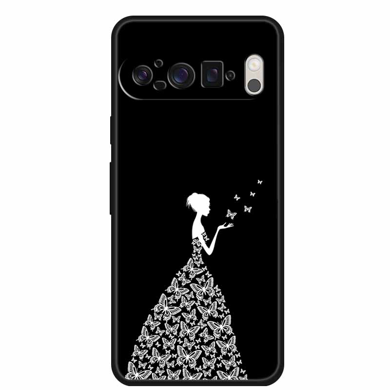 For Google Pixel 10 Pro XL 5G Case 10Pro XL 6.8" Coque Black Silicone Soft TPU Phone Case For Google Pixel 10 Pro Case Shell Bag