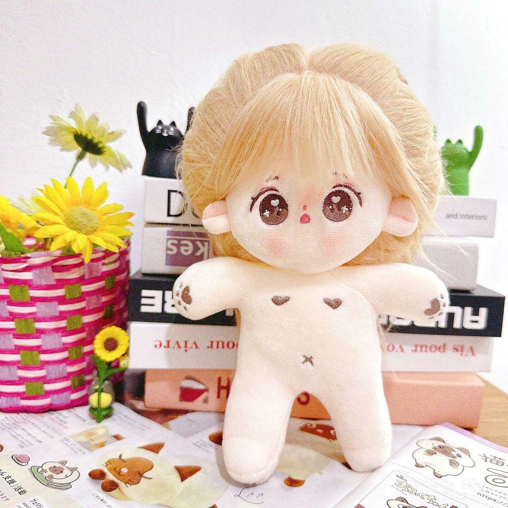 Cotton Stuffed Doll With Removable Clothes For Kids And Adults Collectible Plush Toy Gift