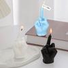 Middle Finger Scented Candle Soy Wax Long Lasting Candle Middle Finger Shaped Model Scented Candle Home Room Decor Ornaments
