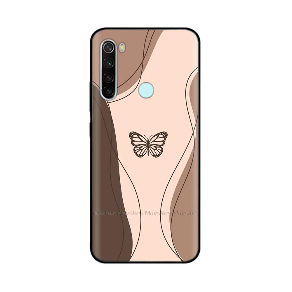 Per Xiaomi Redmi Note 8T Custodia Fantasia Protezione Completa Morbido Silicone Liquido Cover Cartone Animato per Redmi Note 8T Note8T Guscio Fundas