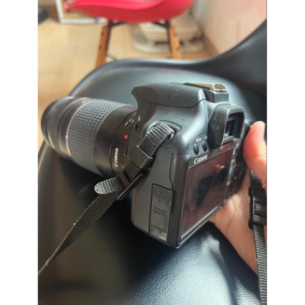 Used Canon EOS Kiss X3 Digital SLR Camera Body + Telephoto Lens