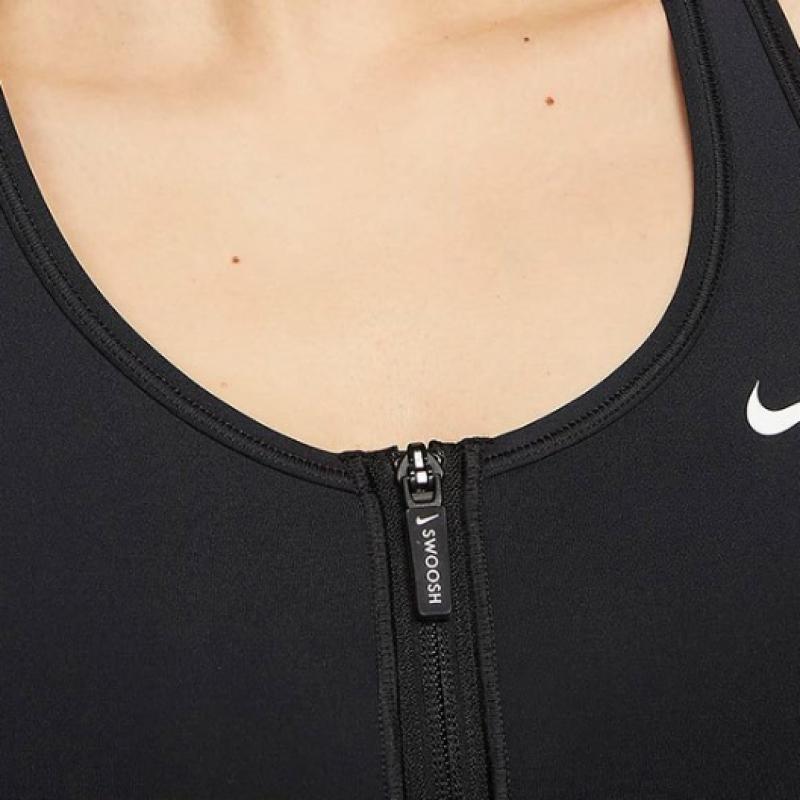 Nike SportS Bra Women S SwooSh Front Zipper SportS Bra Fn2732 010 S2410