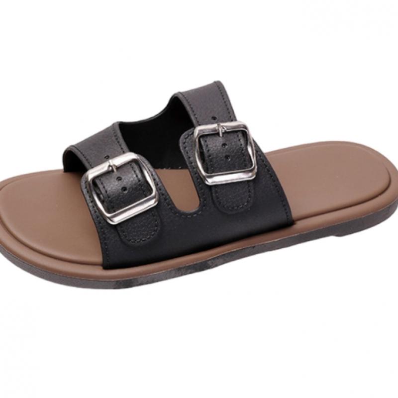 Shop Women Double Buckle Strap Slipper Sandal Won Wse Wfobv2d