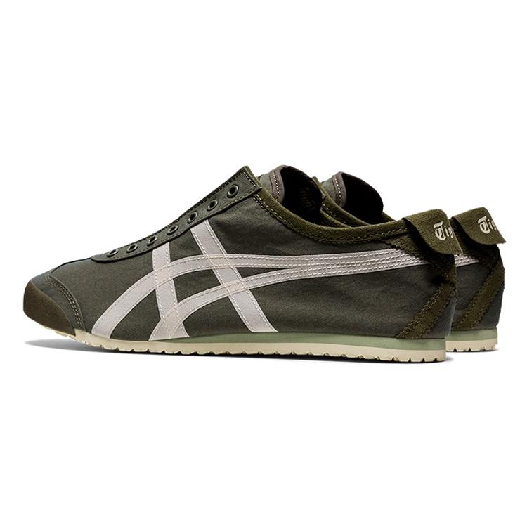New Onitsuka Tiger Mexico 66 Slip On Olive Green White 1183B603-301
