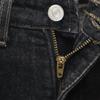 Levi's 80s W626-5358 Made In Japan Tapered Denim Pants W29/9 Black Jeans Women Used