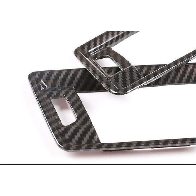 For BMW 3 4 Series G20 2019-2023 Carbon Fiber Console Air Outlet Vent Cover Trim