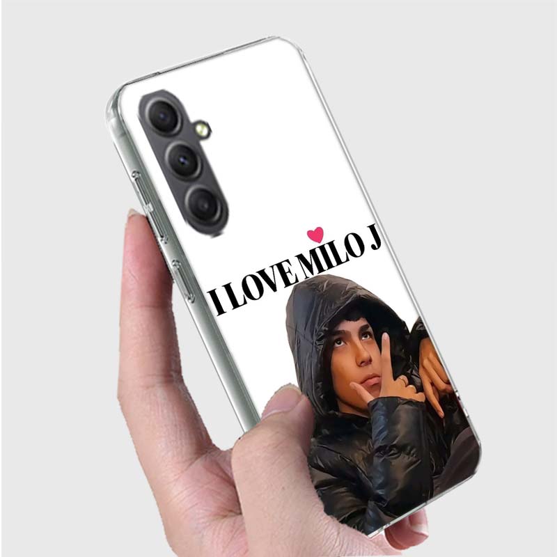 Singer M-Milo J Phone Case for Samsung A16 A26 A36 A56 A17 A37 A57 A07 A06 A02S A03 A04S A05S Galaxy Note 20 10 A50S A71 A51 A31