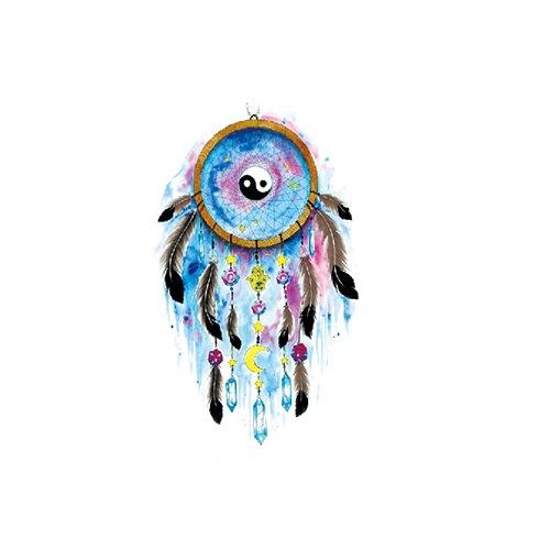 Small Fresh Tattoo Sticker Cute Swallow Fairy Fox Rose Sexy Waterproof Tattoo Sticker Female Suit Sticker