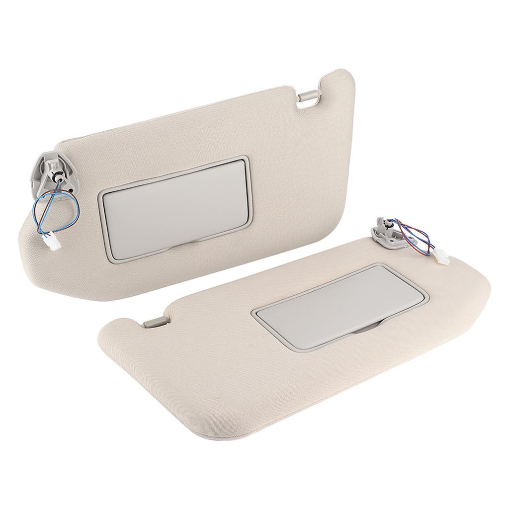 Pair of Left & Right Sun Visor 964019PB0A Fit for Pathfinder (Platinum, SL, SV) 2013?2018 Gray