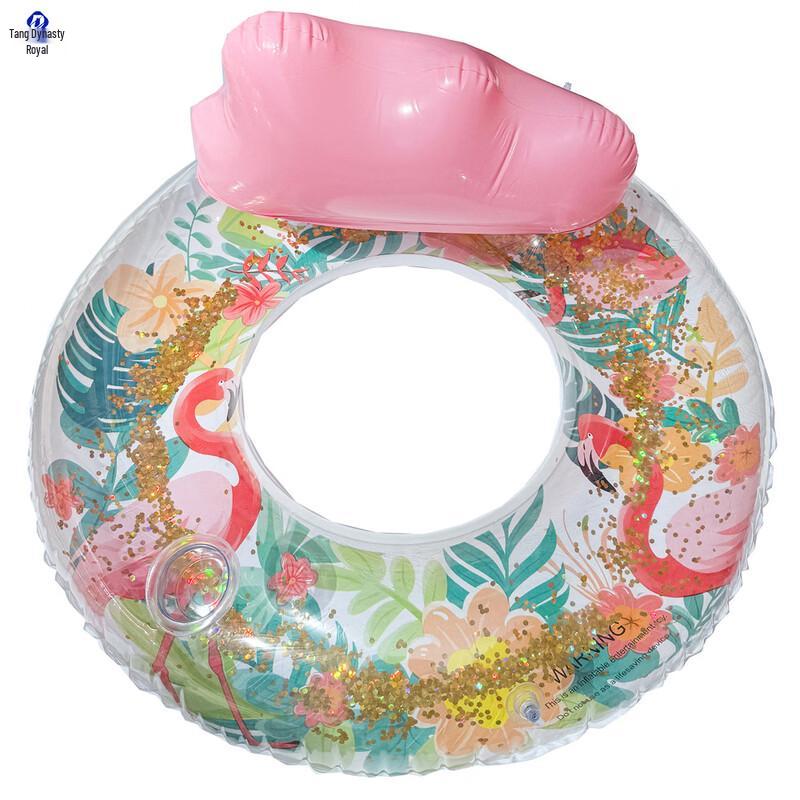 Deluxe Large Thickened Sequin Inflatable Pool Floats