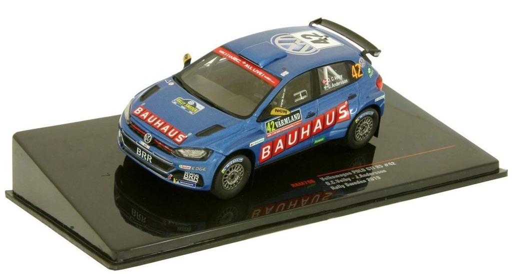 ixoIxo VW Polo GTI R5 2019 Rally Sweden #42 J.AnderssonO.Veiby