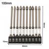 Essential 14 Piece Screwdriver Bit Set Magnetic Bits for Impact Drivers