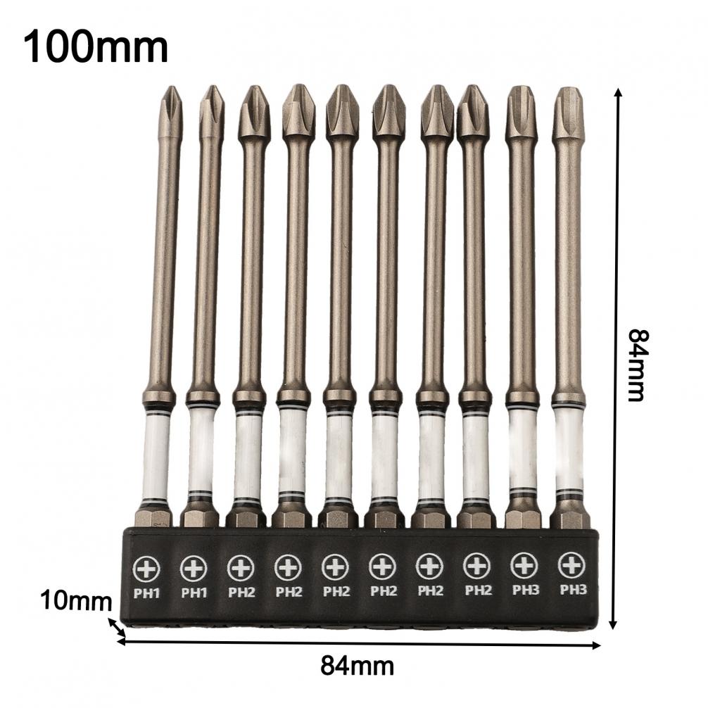 Essential 14 Piece Screwdriver Bit Set Magnetic Bits for Impact Drivers