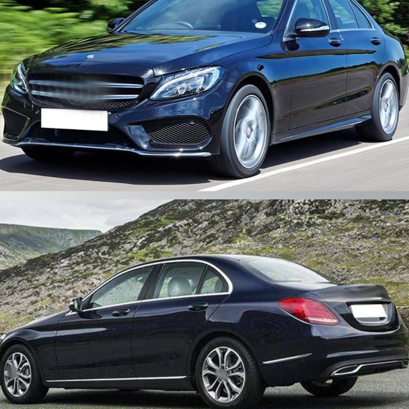 Rear Bumper Grille Fog Lamp Case Trim Decoration Foglight Replacement 2058850053 2058850153