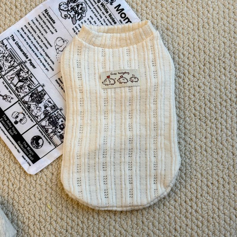 

2025 Autumn Dog Clothes Vest Chihuahua Clothing Cat Puppy Yorkshire Pomeranian Shih Tzu Maltese Poodle Bichon Schnauzer Costume XXS білий
