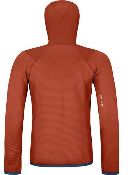 Куртка Ortovox Fleece Grid Hoody M Jkt (87214) глина/оранжевый