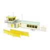 Sankei Aviation Scene Series Flying Club Administration Building Paper Craft 1/144 MK08-06
