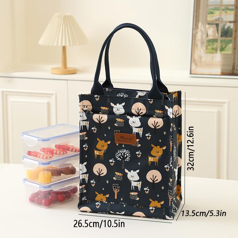 

Thickened hand-held lunch box with rice, large lunch box for office workers, portable high-appearance-level insulated bag