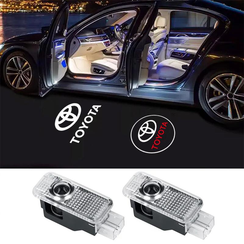 Toyota HD Auto Tür Willkommenslicht LED Projektor Lampe Zubehör Für Toyota Corolla Yaris Aygo Prius Camry Auris Avensis 4Runner