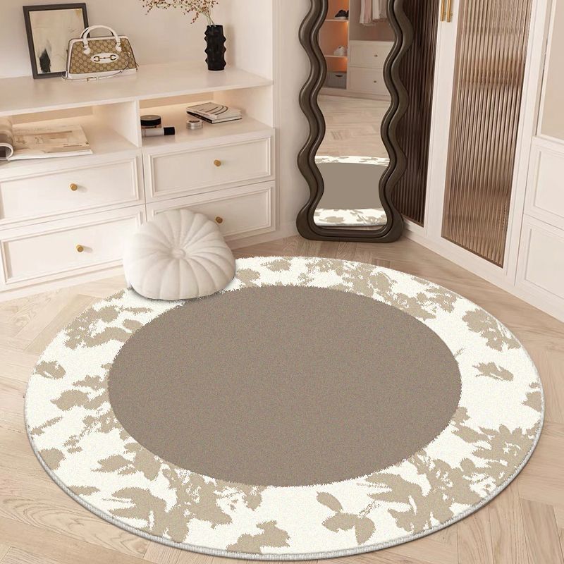 Living Room Round Carpet Thickened Sofa Tea Table Mat Cloak Room Floor Mat Dressing Table Foot Mat