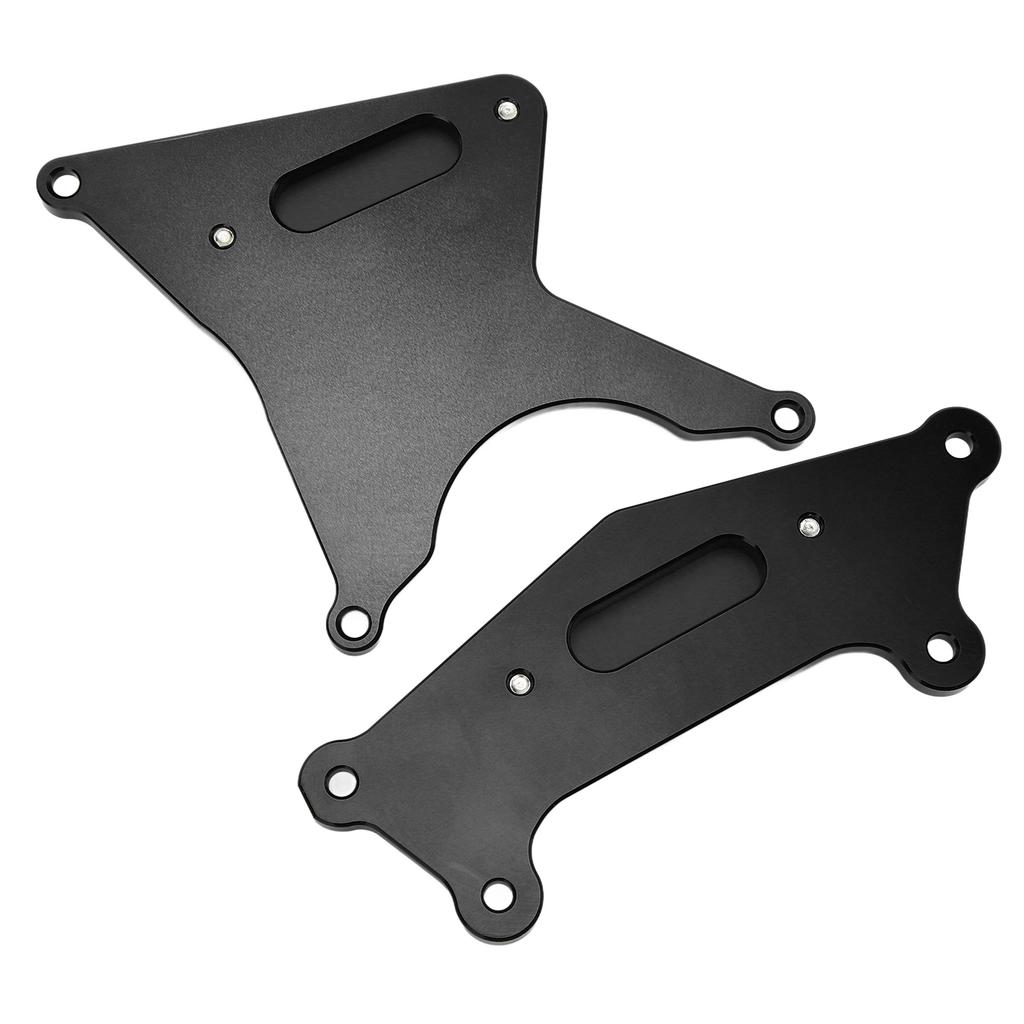2pcs Motorcycle CNC Aluminium Alloy Gr Box Cover Engine Crash Guard Replacement for Kle650 20062020